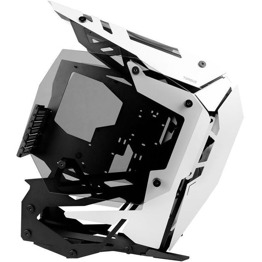 TORQUE Aluminum ATX Computer Case White/Black
