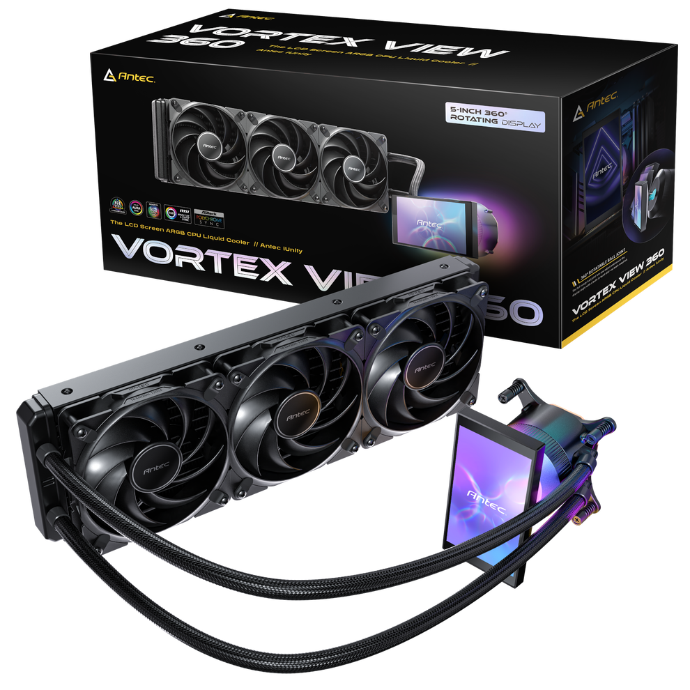 Vortex Screen Monitor Vortex View 360 – AntecPlay
