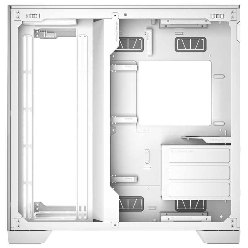 C8 Aluminium White Dual Chamber Case