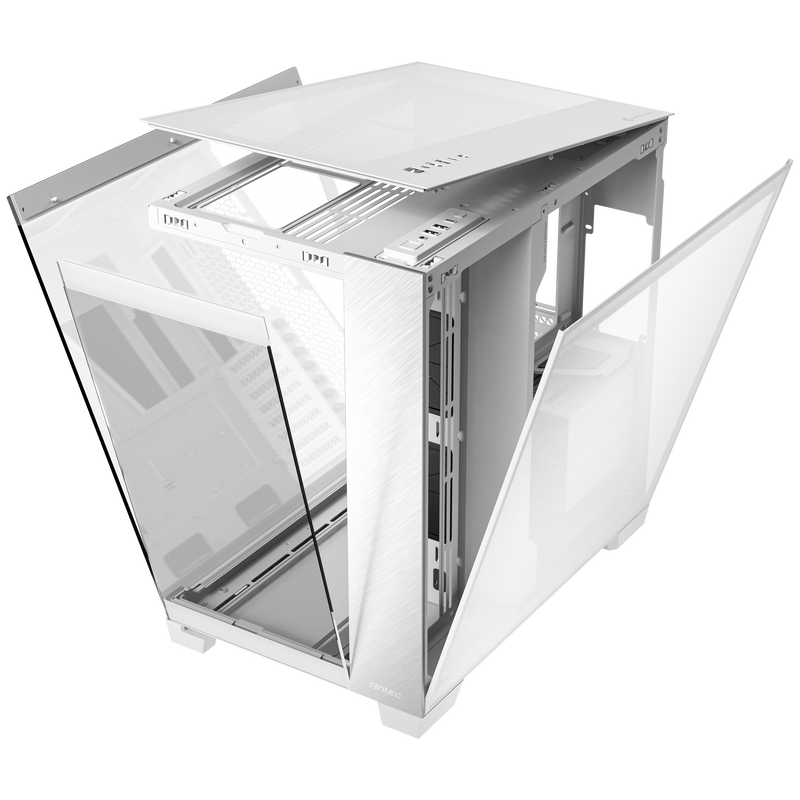 C8 White Dual Chamber Case