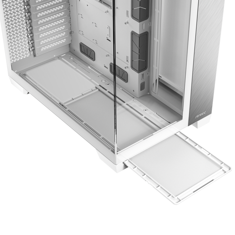 C8 Aluminium White Dual Chamber Case