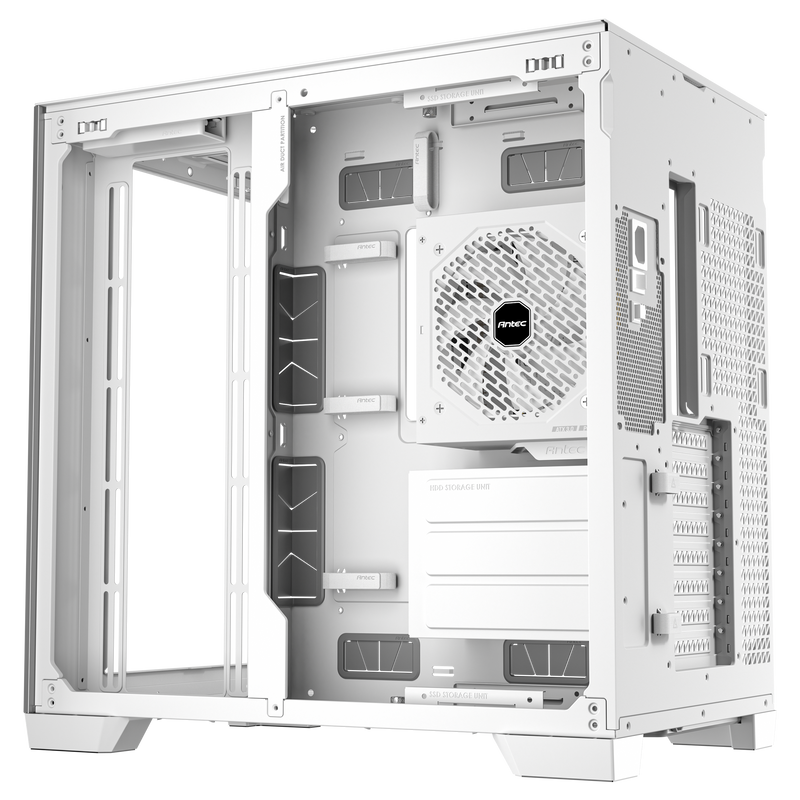 C8 Aluminium White Dual Chamber Case