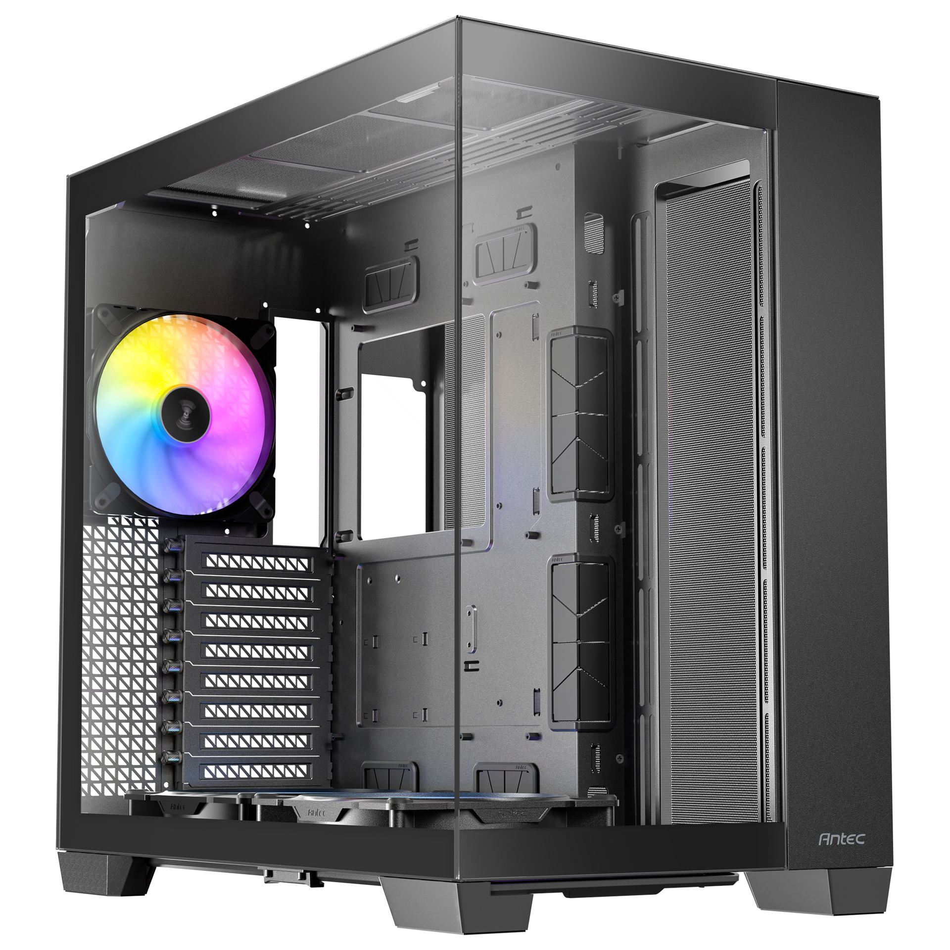 【海外限定】 C8 ARGB - Black – AntecPlay PCケース(自作PC用)