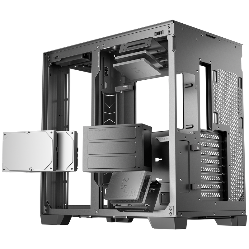 C8 Black Dual Chamber Case