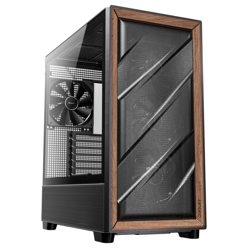 Antec FLUX Midi Tower Case - Black