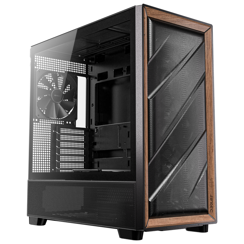 Antec FLUX Midi Tower Case - Black