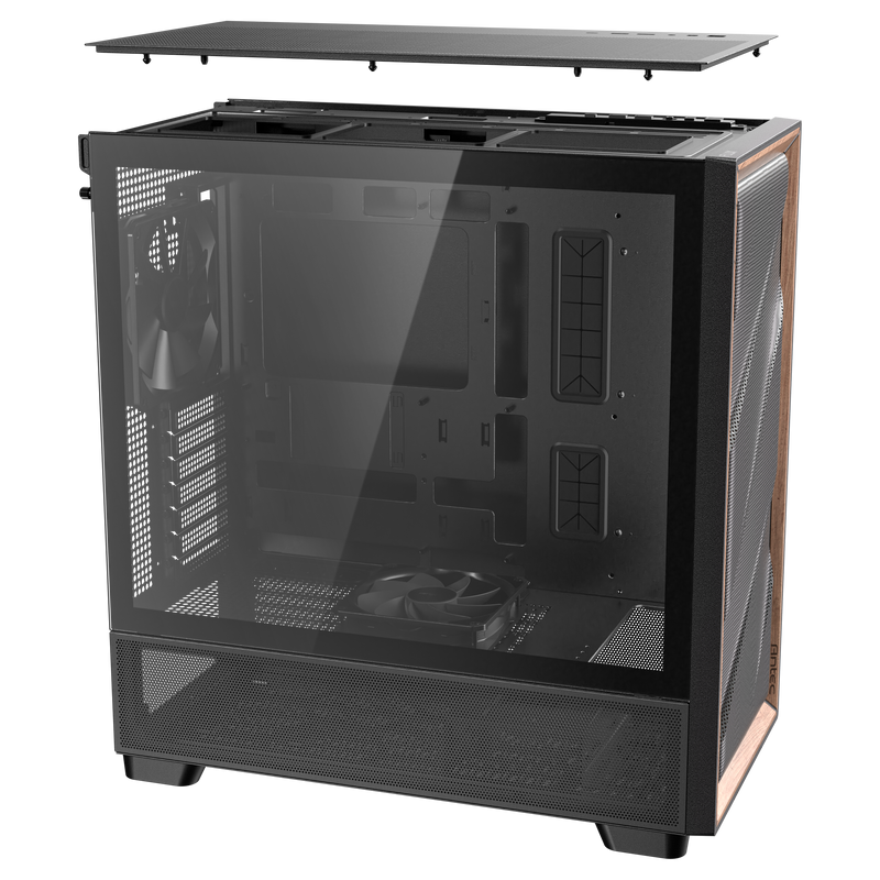 Antec FLUX Midi Tower Case - Black