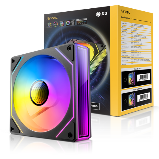 Vision 120 ARGB (3 Pack)