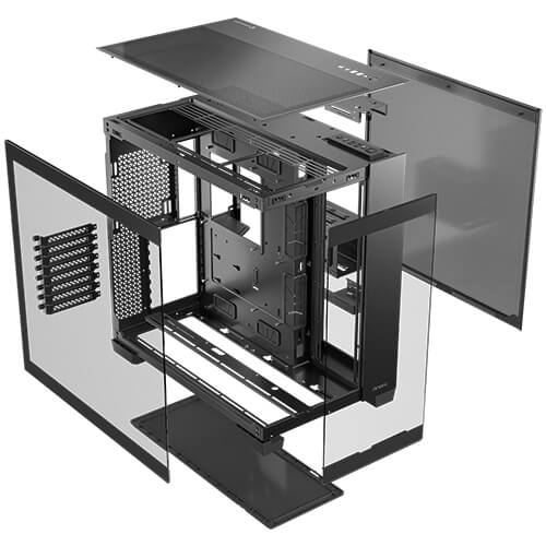 C8 Black Dual Chamber Case