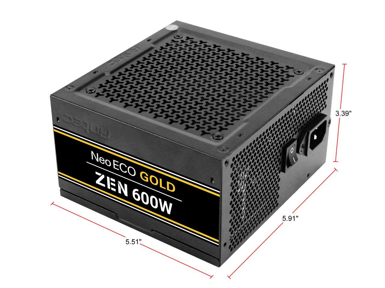 NeoECO 600W 80 PLUS GOLD – AntecPlay