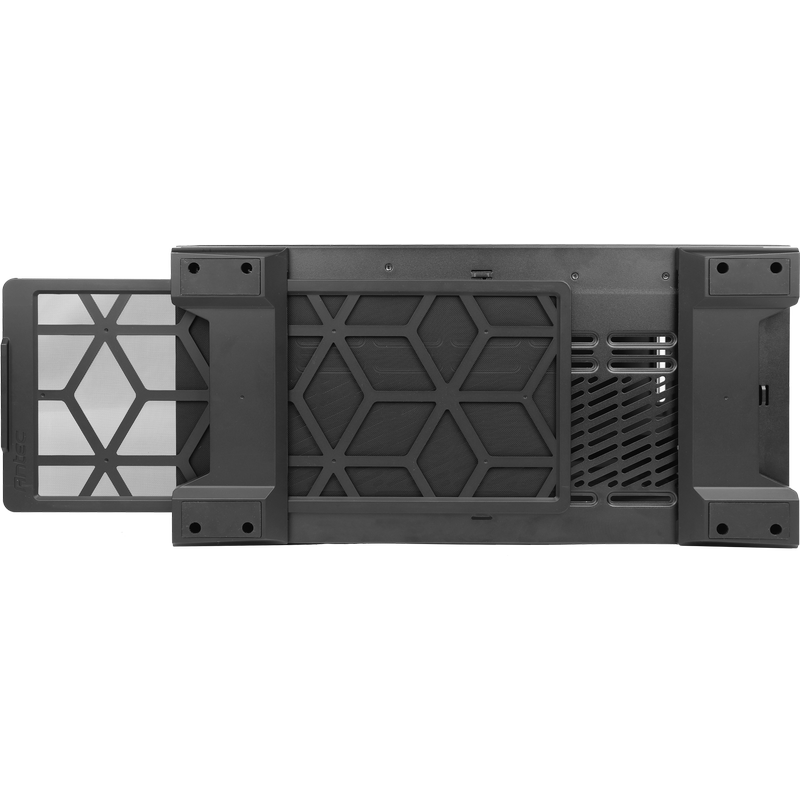 P120 Crystal ATX Computer Case Black