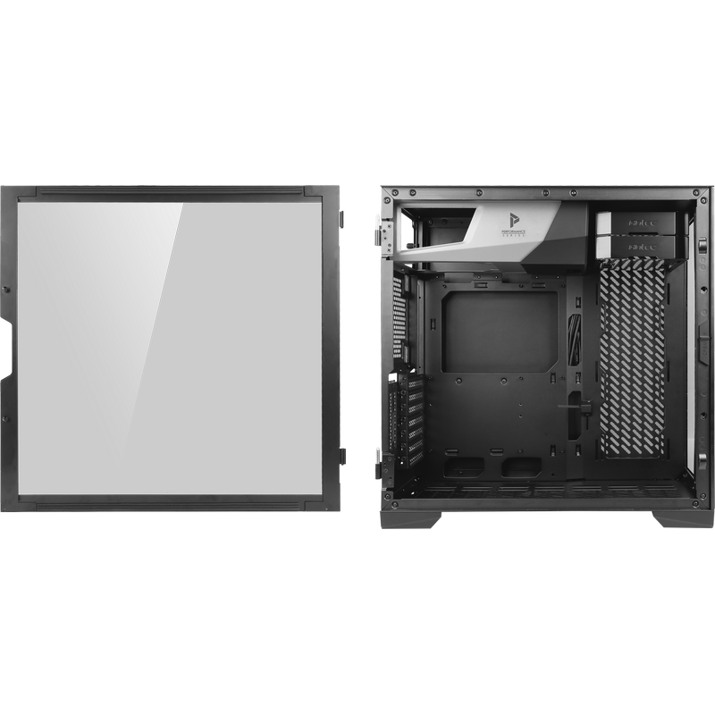 P120 Crystal ATX Computer Case Black