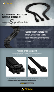 Signature 12VHPWR Power Cable
