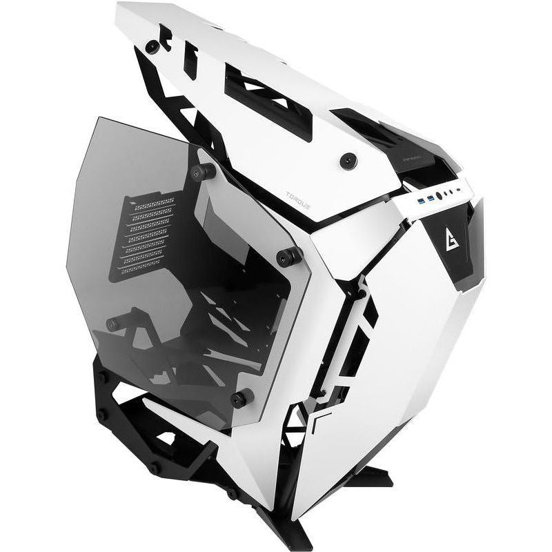 TORQUE Aluminum ATX Computer Case White/Black