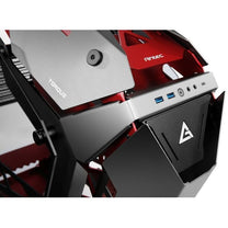 TORQUE Aluminum ATX Computer Case Red/Grey